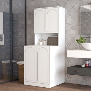 Variant Mobilya Variant Lyon Çamaşır Makinesi Dolabı V101 - Beyaz