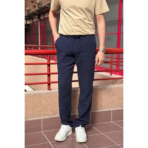 Bel lastikli, bağcıklı, Oversize fit, %100 Pamuklu Müslin dokuma, Yazlık&baharlık Pantolon 295