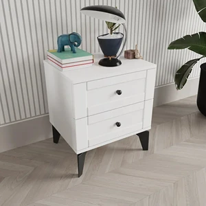 Toprak 2 Çekmeceli Mdf Komodin