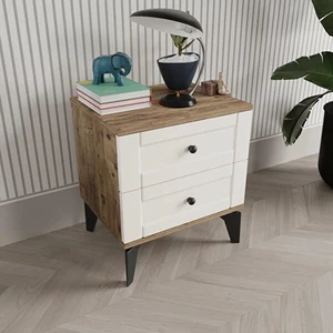 Toprak 2 Çekmeceli Mdf Komodin