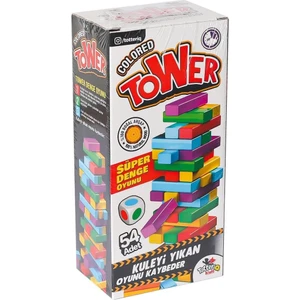 7315 Renkli Tower Süper Denge Oyunu