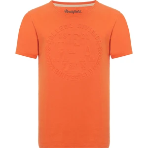 Routefield Tully Erkek Turuncu Tişört