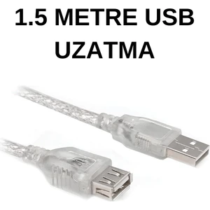 SpeedUF USB 2.0 Uzatma Kablosu 🔌 1.5 Metre USB‑A Erkek → Dişi Veri ve Şarj Uzatıcı