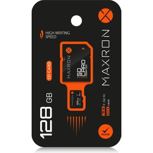 128 GB Hafıza Kartı Adaptör Dahil Up To 100 Mb/s