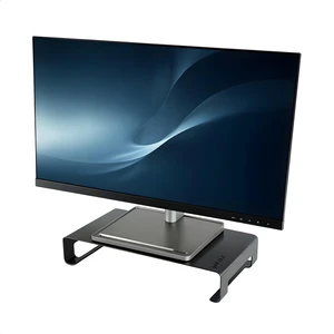 Riser Masaüstü Monitör Standı - Monitör Yükseltici - Siyah - Medium