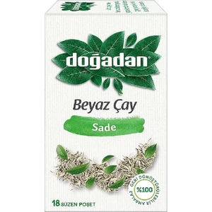 Beyaz Çay - 18'li Paket, Doğal İçerik, Hafif Aromalı, Vitamin ve Mineral Zengini, Gün Boyu Enerji Desteği