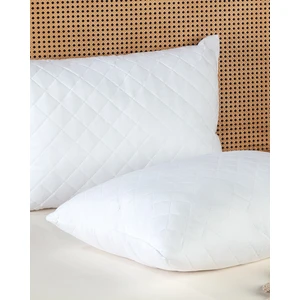 Madame Coco 2'li Dikdörtgen Yastık Seti 50x70 cm – Nefes Alabilen Mikrofiber Kumaş ve Silikon Elyaf Dolgu