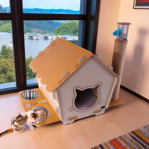 Patihomes 3'ü 1 Arada Kedi Evi