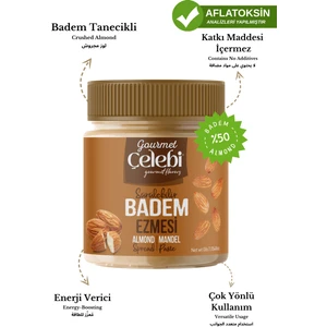 Gourmet Çelebi Sürülebilir Badem Ezmesi