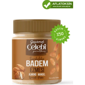 Gourmet Çelebi Sürülebilir Badem Ezmesi 200 Gr.