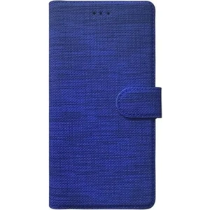 Samsung Galaxy S24 Kılıf Cüzdan Kapaklı Kartlıklı Kumaş