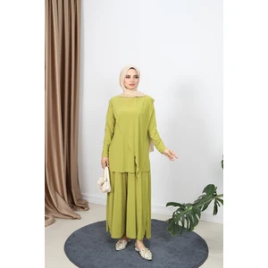 Çapraz Pantolonlu Sandy Takım