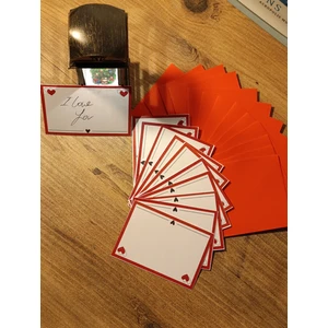 Namaviga Notebook Kalpli Not Kartı Seti 10'lu Mini Not Zarfı (9x7) ile Birlikte