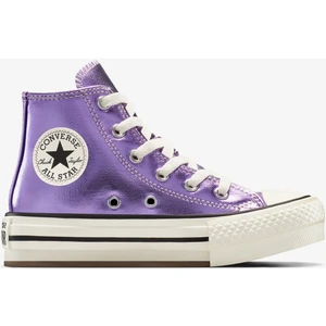Chuck Taylor All Star Eva Lift Platform Metallic Çocuk Mor Sneaker