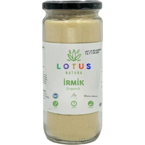 Lotus Natura Bebek İrmiği 330 gr 6 Aylık Bebekler İçin Organik İçeriklerle Zenginleştirilmiş