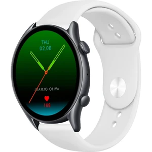 Amazfit Gtr 3 ve Gtr 3 Pro Akıllı Saat Uyumlu Yumuşak Dokulu Silikon Kordon Kayış