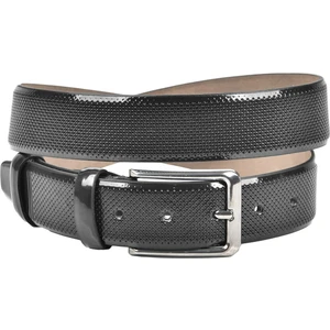 Klasik Parlak Suni Deri Kemer 3,5 cm Lazer Işlemeli Suni Deri Kemer 2502653