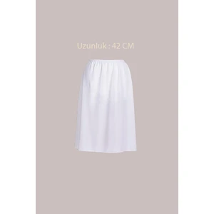 Kadın Etek Altı Midi Boy Jüpon Astar