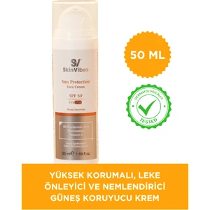 Yüksek Korumalı Nemlendirici 50+ Güneş Kremi 50 ml - Tüm Cilt Tipleri için