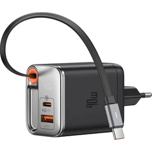 CH-4281 40W Gan Typec Kablolu Hızlı Şarj Adaptörü