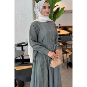 Fırfırlı Etek Gömlek Ikili Takım