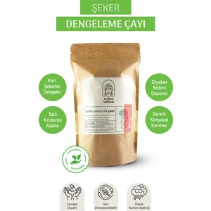 Nalan Sultan | Tamamen Bitkisel Şeker Dengeleme Çayı, Doğal Yollarla İnsüline Savaş Aç, İştahını Dengele %100 Herbal Tea (200 gr)