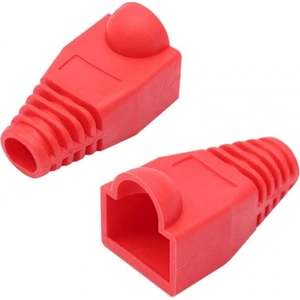 RJ45 Konnektör Için Koruyucu Plastik Kılıf Rj 45 Cover Kırmızı 100 Adet