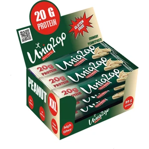 UNIQ2GO XXL Protein Bar 67 gr Yer Fıstığı Ezmesi 12 Adet