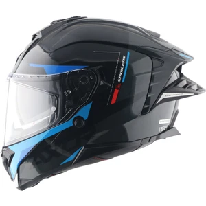 Brutale Kryptıc Full Face Parlak Siyah Mavi