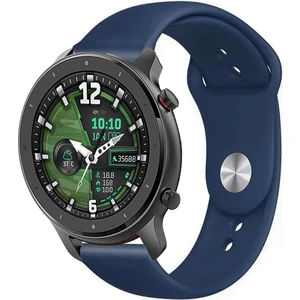 Amazfit Gtr 47MM Stratos Akıllı Saat Uyumlu Yumuşak Dokulu Silikon Kordon Kayış