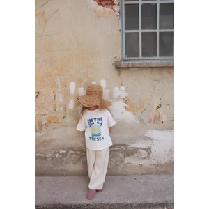 Oh la la Koala For Little Ones Güneş Baskılı T-shirt Müslin Pantolon Takım