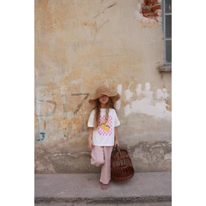 Oh la la Koala For Little Ones Limon Baskılı T-Shirt Müslin Pantolon Takım