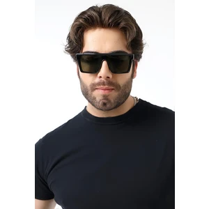 Erkek Yekpare Polarize Siyah Güneş Gözlüğü 23020 C2 P