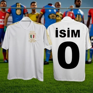 Bite Nose Isme Özel Yazdırmalı Italya Özel Tasarım 125.YIL T-Shirt