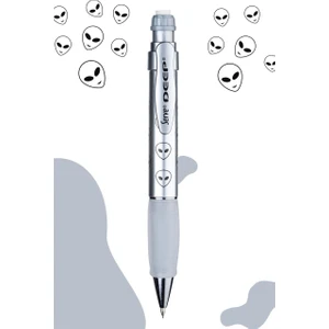 Deep Versatil Kalem Metallic Gümüş Gri Uzay Temalı 0.7 mm 3748
