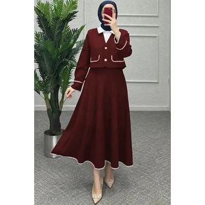 Işleme Detaylı Etekli Takım