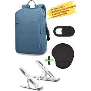 Sırt Çantası 15.6 Inç B210 Laptop Çantası, Kamera Kapatıcı, Laptop Standı, Bilek Destekli Mousepad