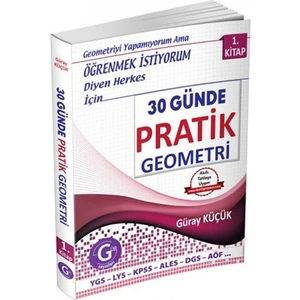 Gür Yayınları 30 Günde Pratik Geometri 1.Kitap