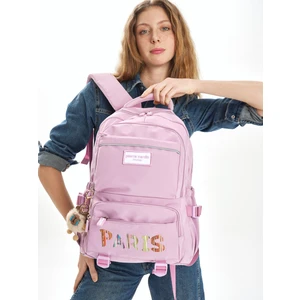 Pierre Cardin Okul Sırt Çantası Mor 07Pct344-Mr