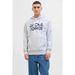 Jack & Jones Essentials Jjebryan Logolu % 100 Pamuk Relaxed Fit Kapüşonlu Sweat Erkek Sweat 12268128