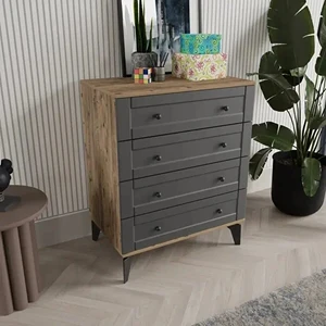 Toprak 4 Çekmeceli Mdf Şifonyer