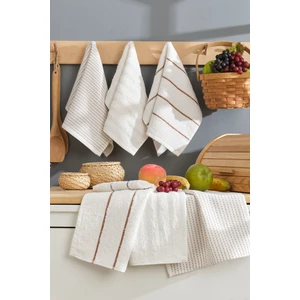 Sophia Mutfak Havlusu 6 Adet (45X30 Cm) Krem