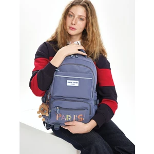 Pierre Cardin Okul Sırt Çantası Mavi 07Pct344-M