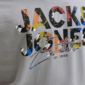 Jack & Jones Erkek Logo Baskili Tisört - Geplas