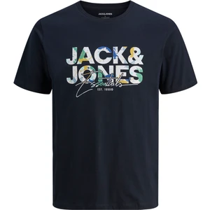 Jack & Jones Erkek Logo Baskili Tisört - Geplas