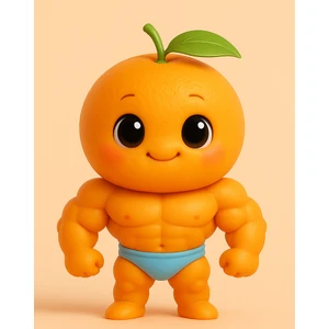 Baby Udin Din Din Dun Figür 10 cm Brainrot Figür