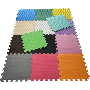 14'lü Renkli Tatami Minder Seti 50X50X1.3 cm | Çocuk ve Spor Alanları Için Uygun - 1 Elga 14'lü Renkli Tatami Minder Seti 50X50X1.3 cm | Eva Zemin Matı - Çocuk ve Spor Alanları Için Uygun
