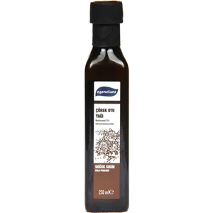 Çörekotu Yağı 250 ml - Soğuk Sıkım & Cam Şişe