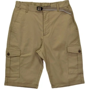 Erkek Kargo Cepli Kanvas Kapri Şort 1332 BGL-ST04762