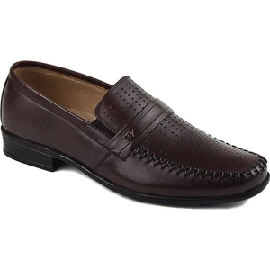 White World 1743 Kahve Klasik Hakiki Deri Ayakkabı